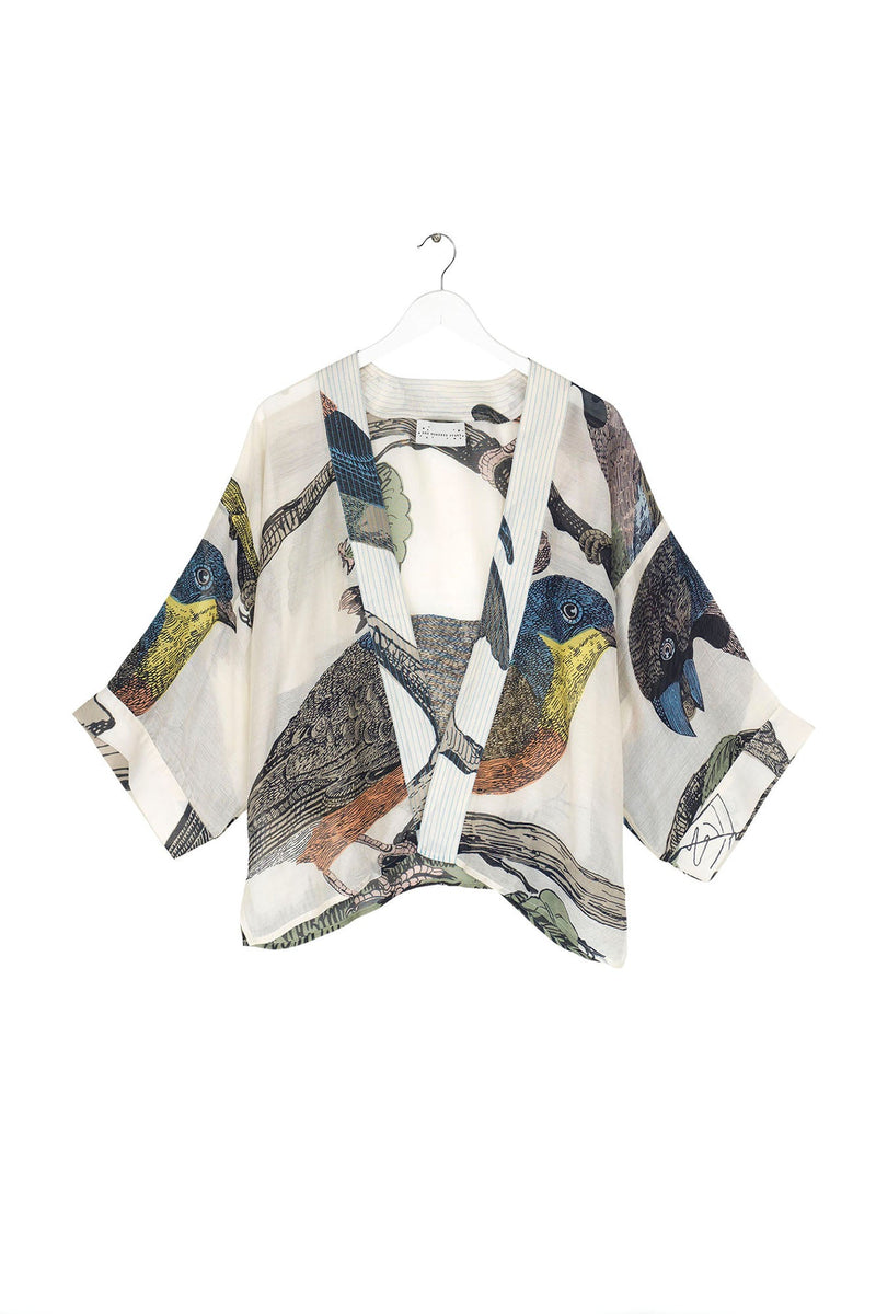 One Hundred Stars Bird Stone Kimono