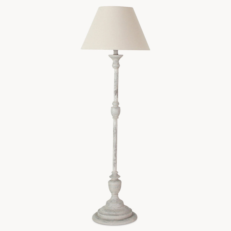 Lamp Tall Grey Metal